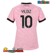 Camisa de Futebol Juventus Kenan Yildiz #10 Equipamento Secundário Mulheres 2026-27 Manga Curta